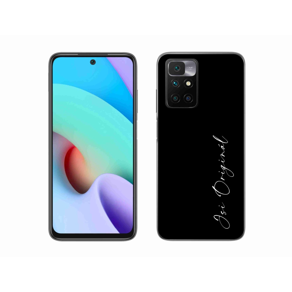 Gelový kryt mmCase na Xiaomi Redmi 10/Redmi 10 (2022) - jsi originál černé pozadí