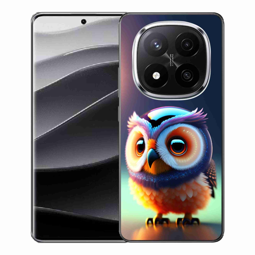 Gelový kryt mmCase na Xiaomi Redmi Note 14 Pro+ 5G - sovička