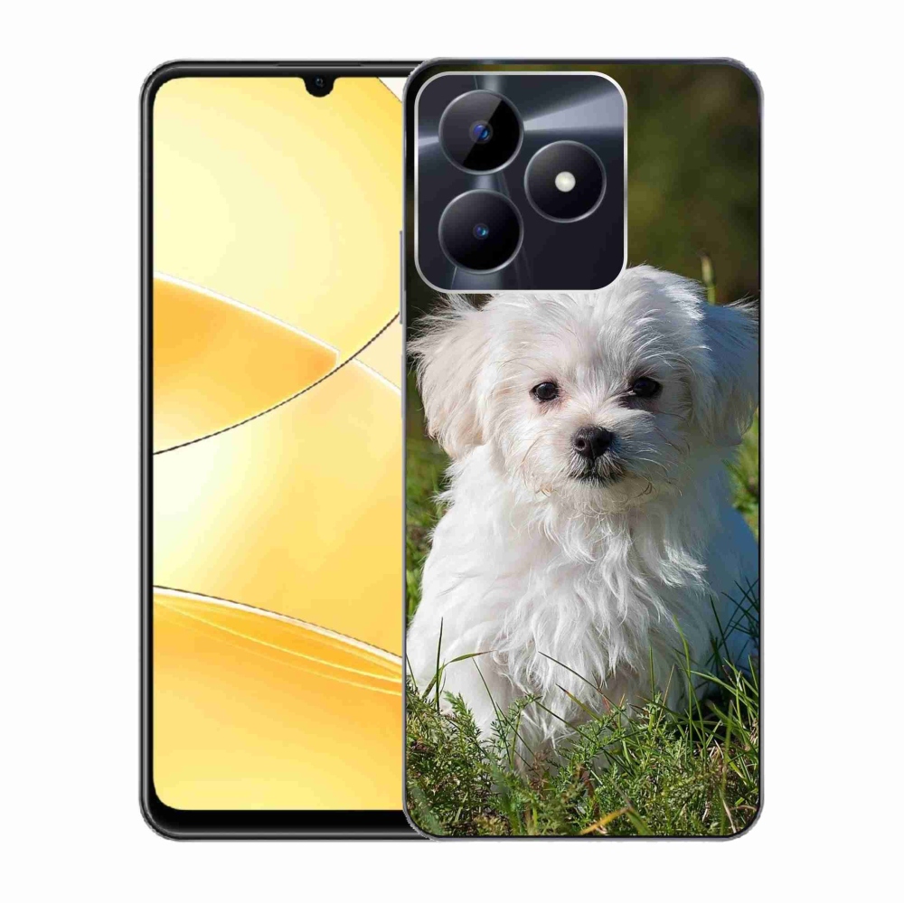 Gelový obal mmCase na Realme C51/C53 - bišonek