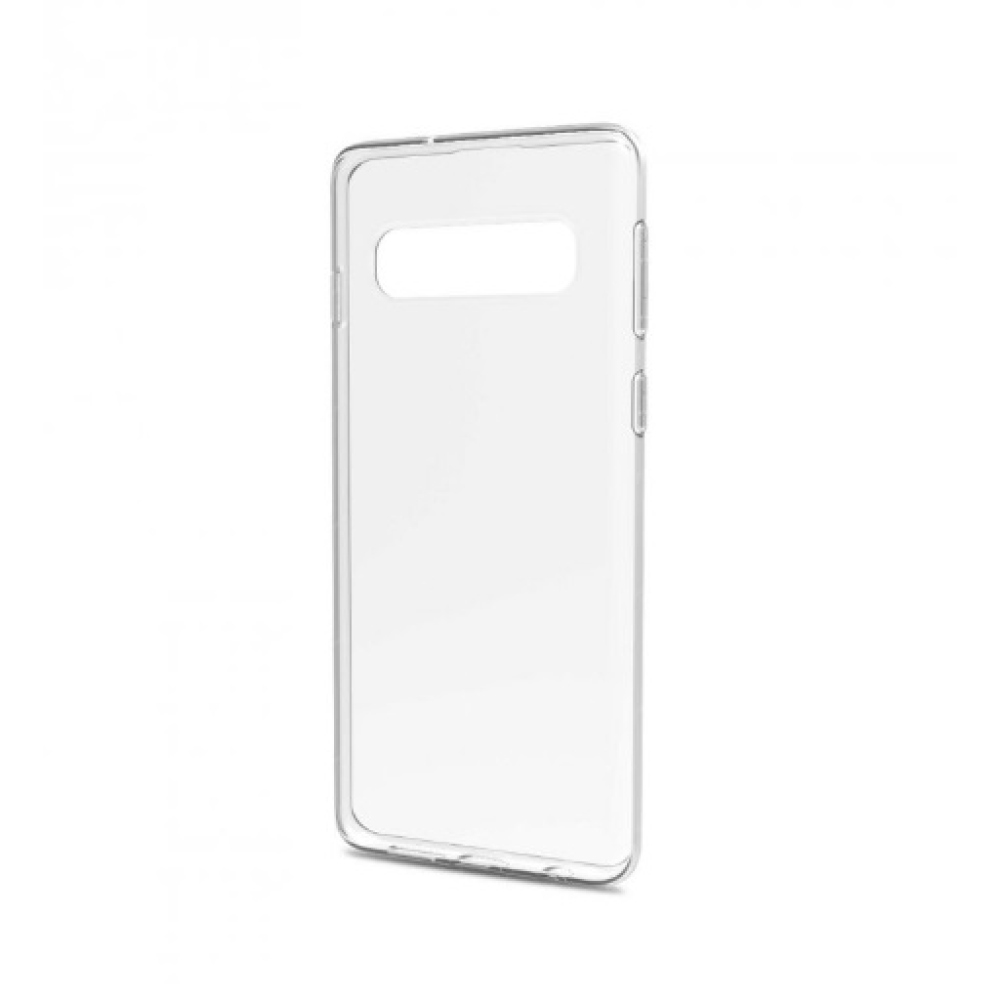 Průhledný gelový obal na Samsung Galaxy S10+ - průhledný