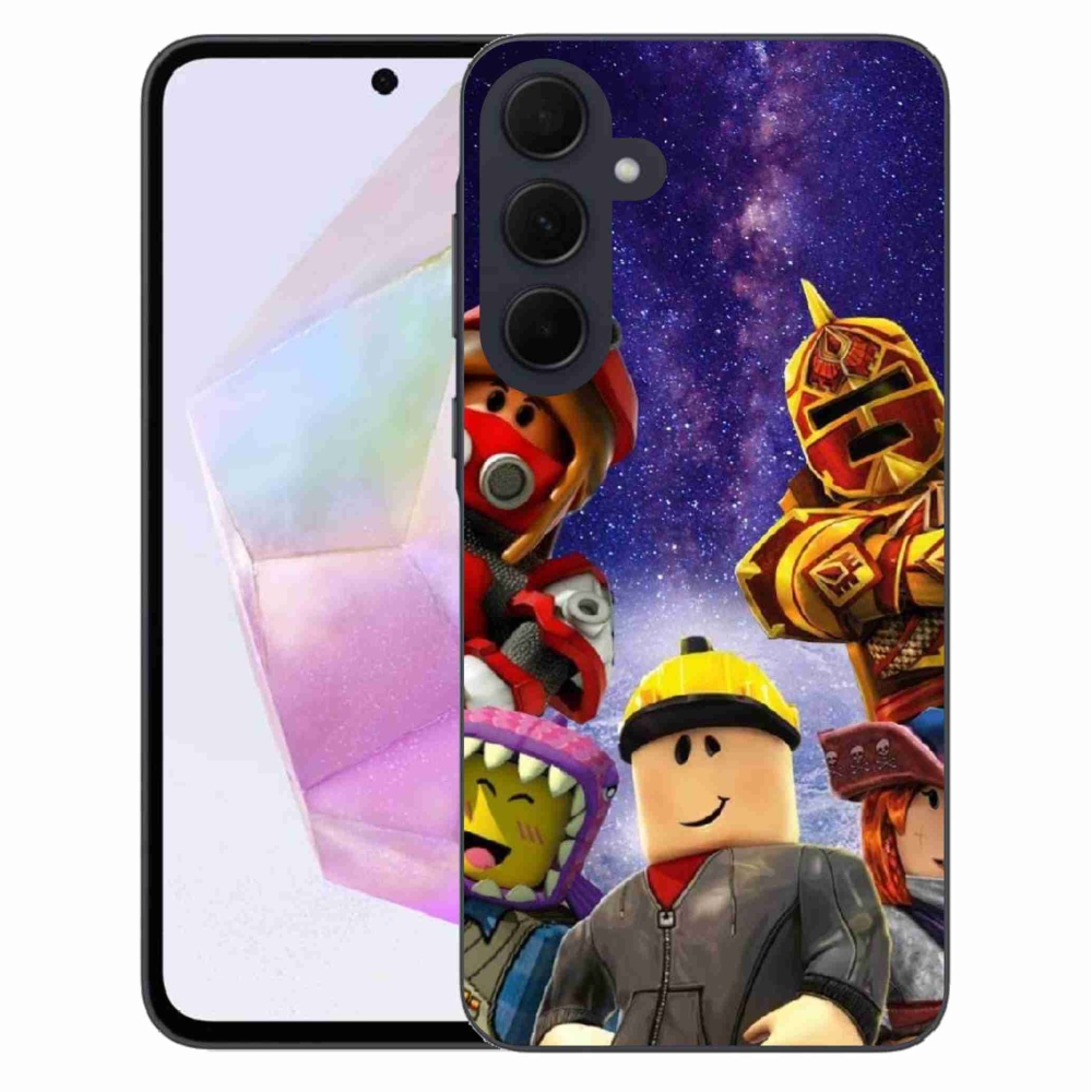 Gelový kryt mmCase na Samsung Galaxy A35 5G - roblox 3
