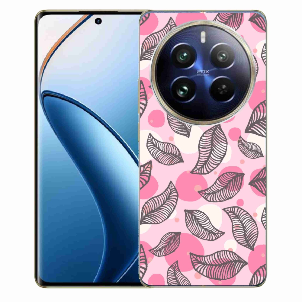 Gelový kryt mmCase na Realme 12 Pro 5G/12 Pro+ 5G - kreslené padající listy