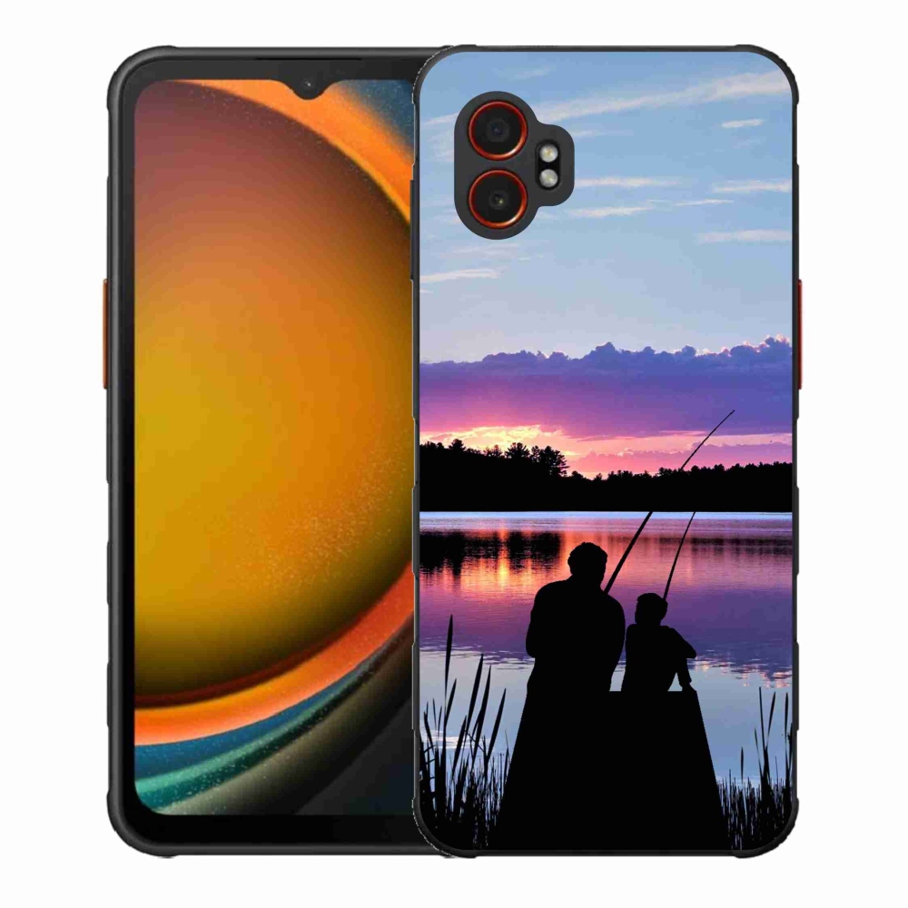 Gelový kryt mmCase na Samsung Galaxy Xcover 7 Pro - rybaření 2