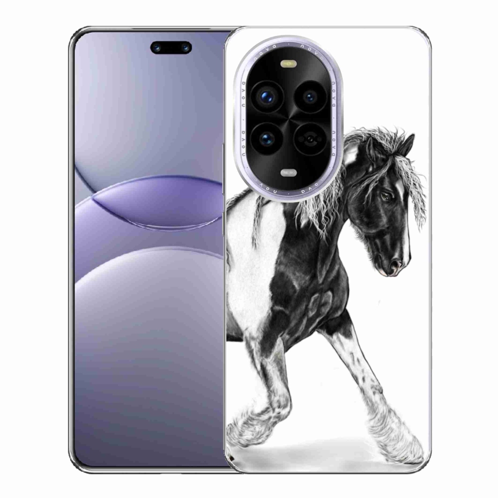 Gelový kryt mmCase na Huawei Nova 13 Pro 5G - kůň