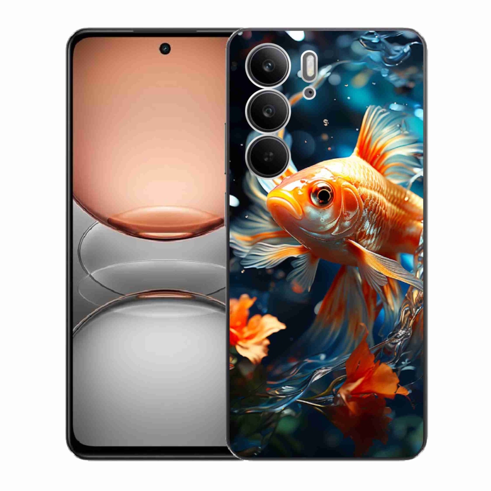 Gelový kryt mmCase na Realme C75 - rybka