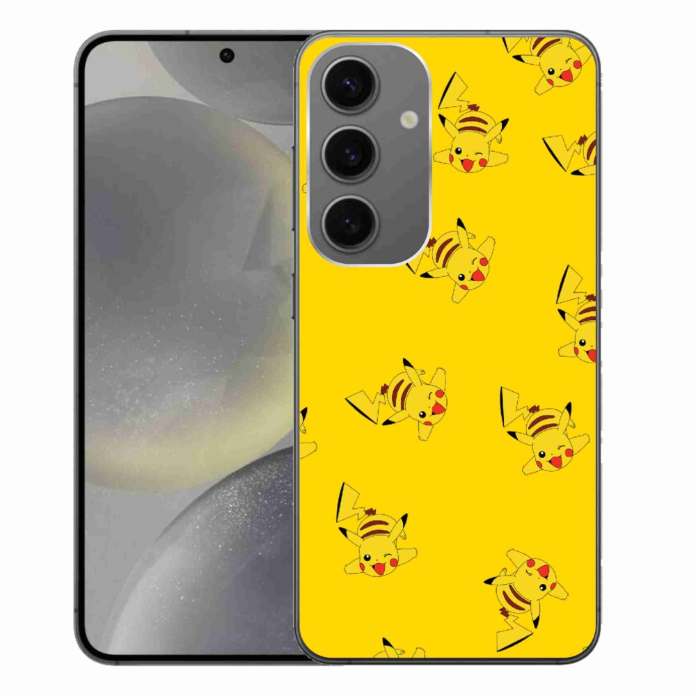 Gelový kryt mmCase na Samsung Galaxy S24+ - pikachu