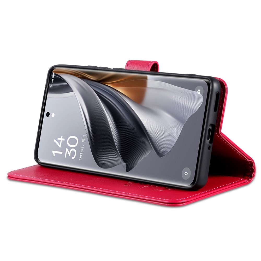 AZNS knížkové pouzdro na Xiaomi Redmi Note 14 Pro 5G/Poco X7 5G - červené