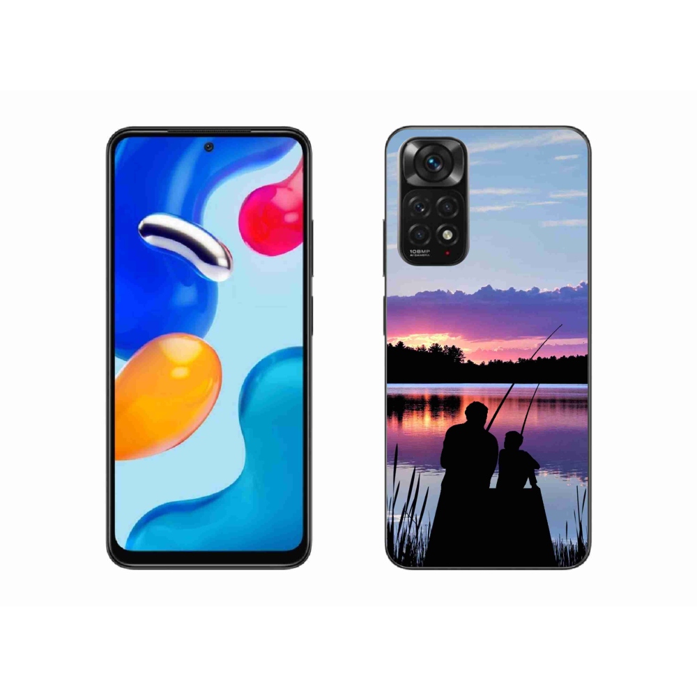 Gelový kryt mmCase na Xiaomi Redmi Note 11S 4G - rybaření 2