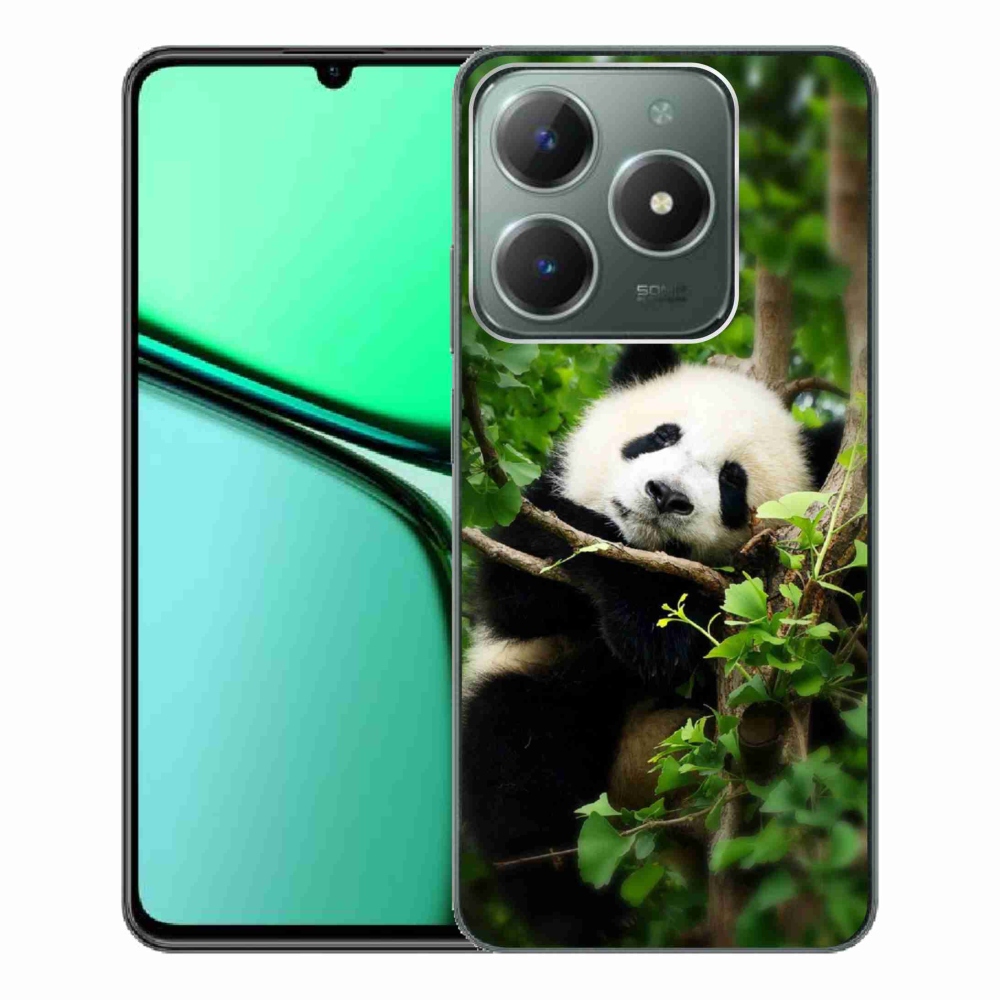 Gelový kryt mmCase na Realme C61 - panda