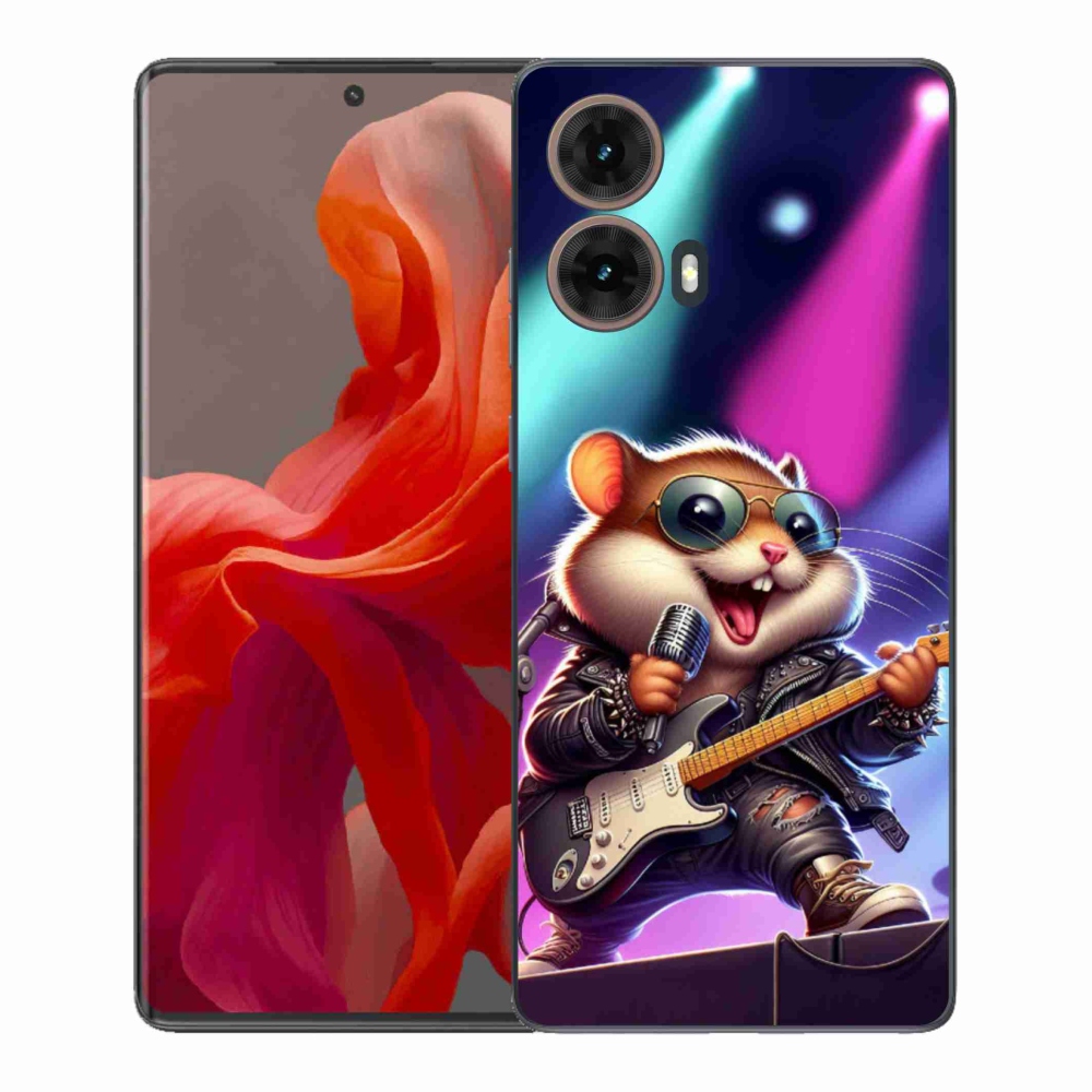 Gelový kryt mmCase na Motorola Moto G85 5G - křeček rocker