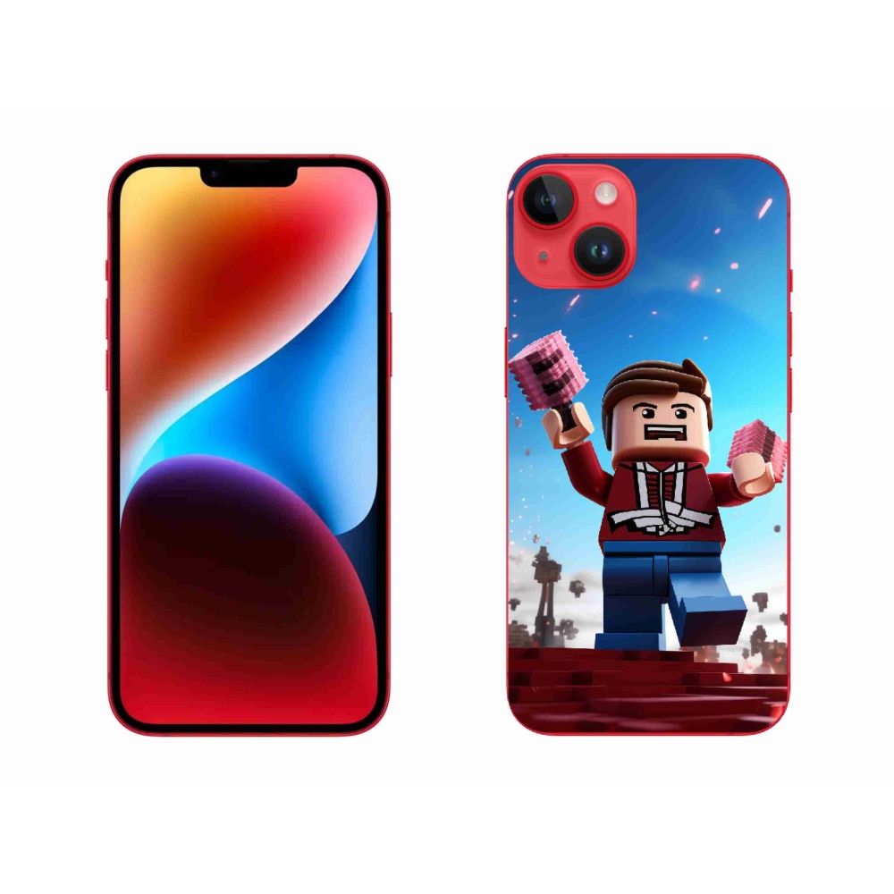 Gelový kryt mmCase na iPhone 14 Plus - roblox 2