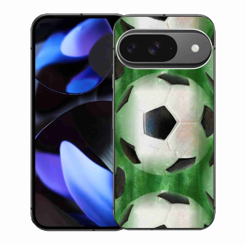 Gelový kryt mmCase na Google Pixel 9/9 Pro - fotbalový míč