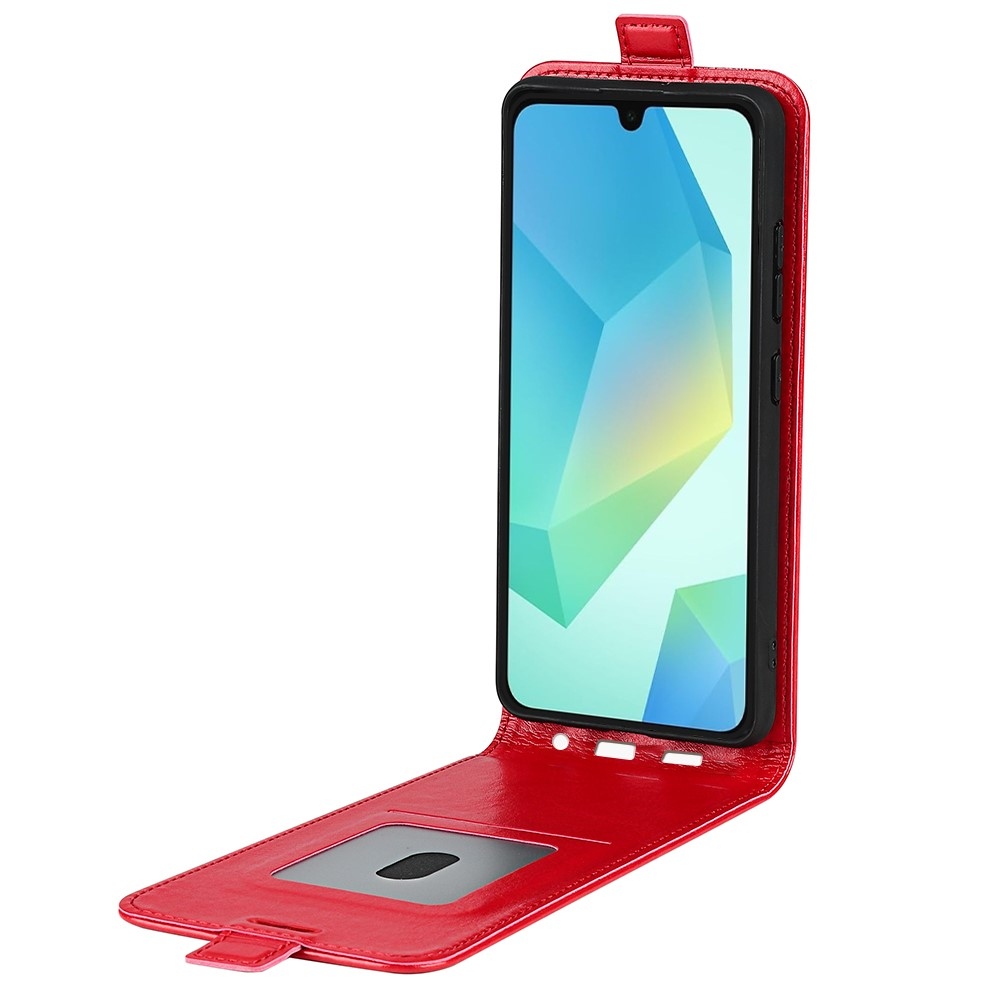 Vertical knížkové pouzdro na Samsung Galaxy A17 5G - červené
