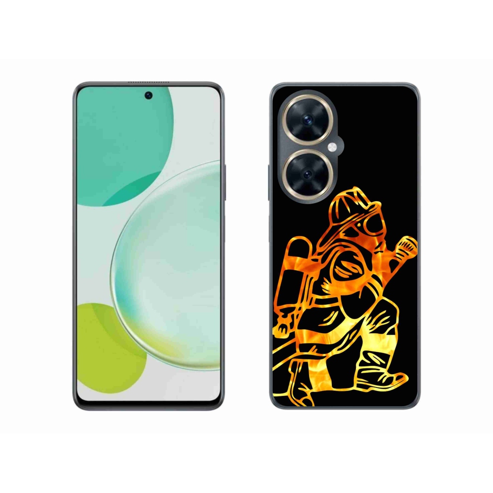 Gelový kryt mmCase na Huawei Nova 11i - hasič 1