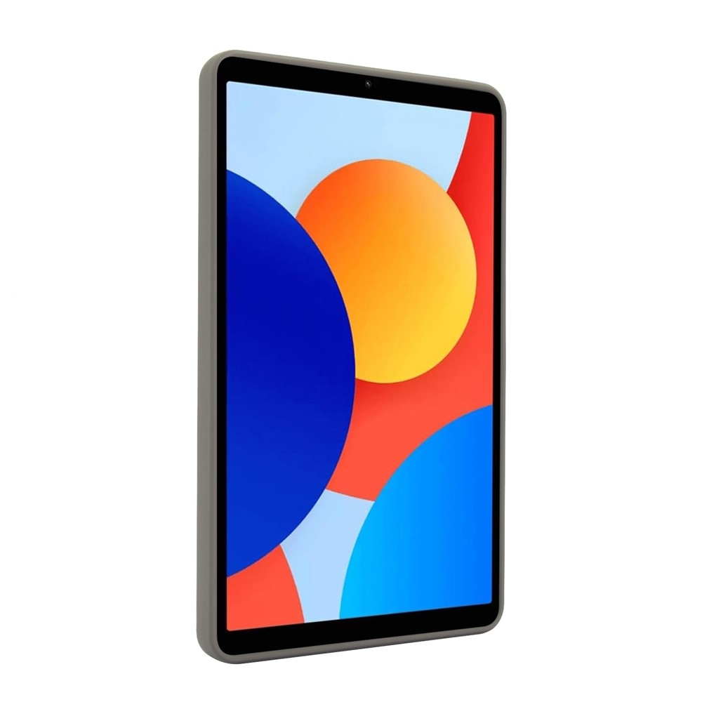 Skiny gelový obal s pevnými zády a výklopným stojánkem na Xiaomi Redmi Pad SE 8.7 - šedý