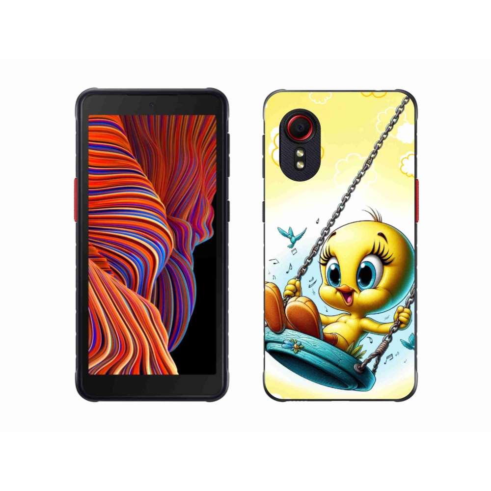 Gelový kryt mmCase na Samsung Galaxy Xcover 5 - tweety