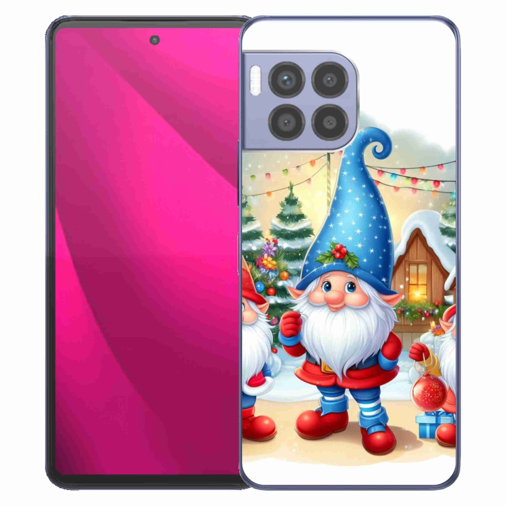 Gelový kryt mmCase na T-Mobile T Phone 2 Pro - vánoční skřítci