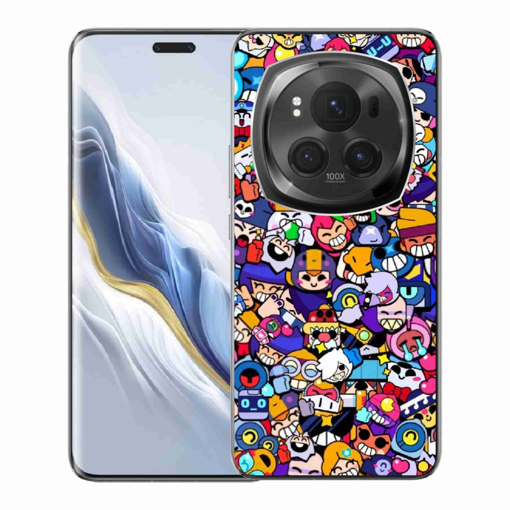 Gelový kryt mmCase na Honor Magic 6 Pro 5G - brawl stars 2