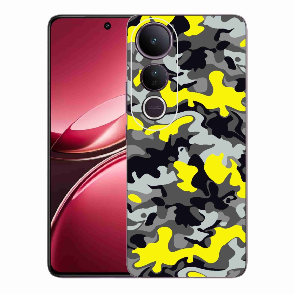 Gelový kryt mmCase na Vivo V50 Lite 4G/5G - maskáčový vzor 6