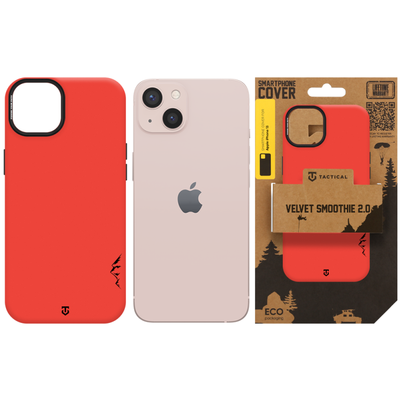 Tactical MagForce Velvet Smoothie 2.0 Kryt pro Apple iPhone 13 Chilli