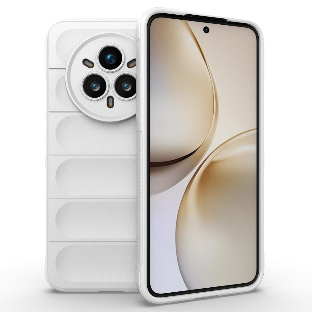 Rugg odolný gelový obal na Realme 14 Pro+ 5G - bílý