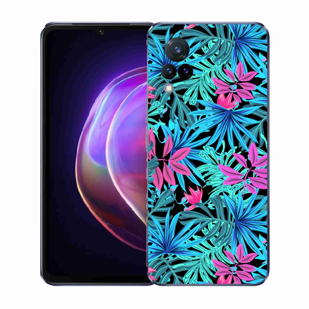 Gelový kryt mmCase na Vivo V21 4G/5G - květiny 3