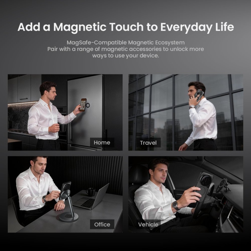 Nillkin CamShield Prop Magnetic Zadní Kryt pro Xiaomi 17 Ultra Black