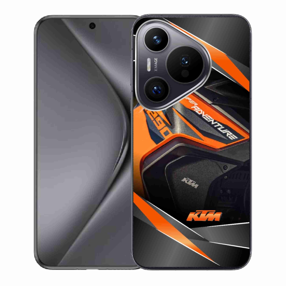Gelový kryt mmCase na Huawei Pura 70 - motorka ktm