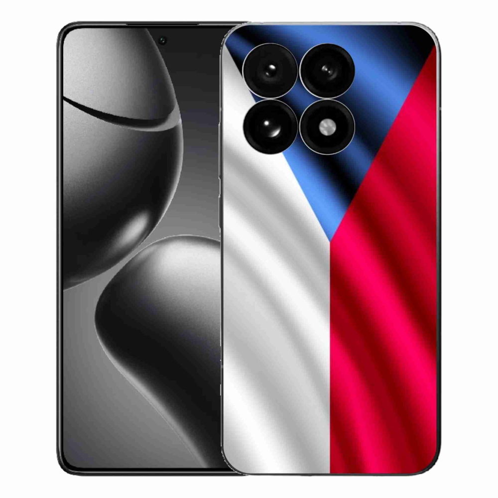 Gelový kryt mmCase na Xiaomi 15T - česká vlajka