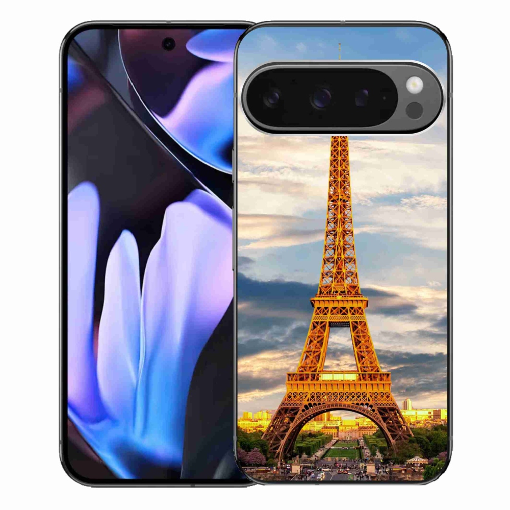 Gelový kryt mmCase na Google Pixel 9 Pro XL - eiffelova věž 3