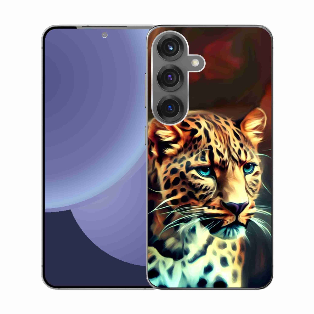 Gelový kryt mmCase na Samsung Galaxy S25 - leopard