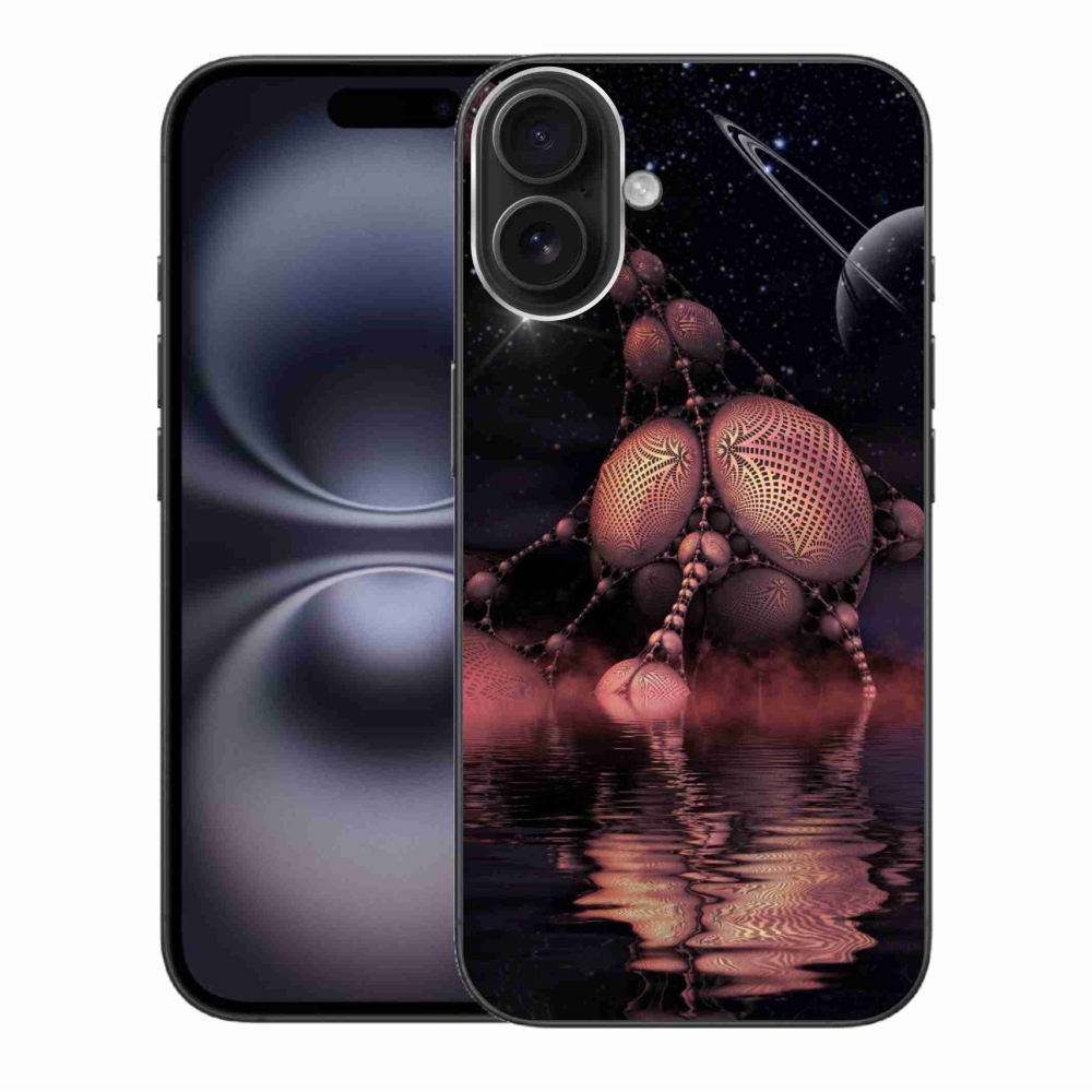 Gelový kryt mmCase na iPhone 16 Plus - abstraktní motiv 19