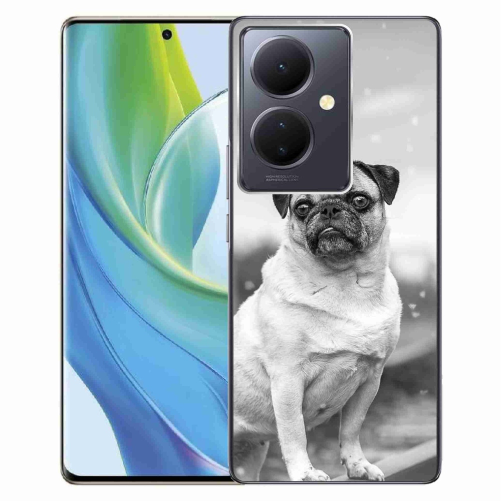 Gelový obal mmCase na Vivo V29 Lite 5G - mops