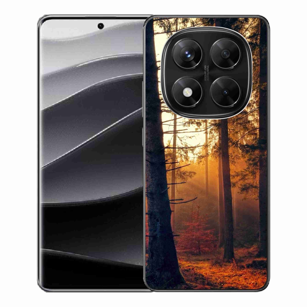 Gelový kryt mmCase na Xiaomi Redmi Note 14 Pro 5G/Poco X7 5G - les
