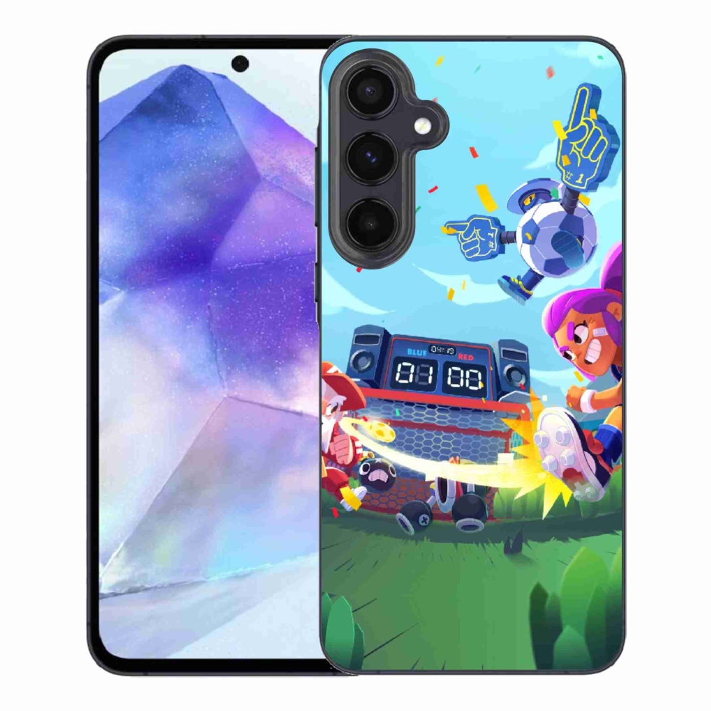 Gelový kryt mmCase na Samsung Galaxy A55 5G - brawl stars 1
