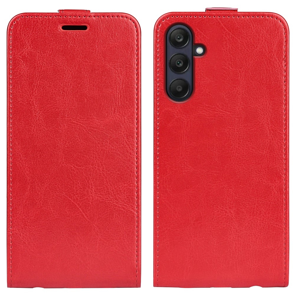 Vertical knížkové pouzdro na Samsung Galaxy A26 5G - červené
