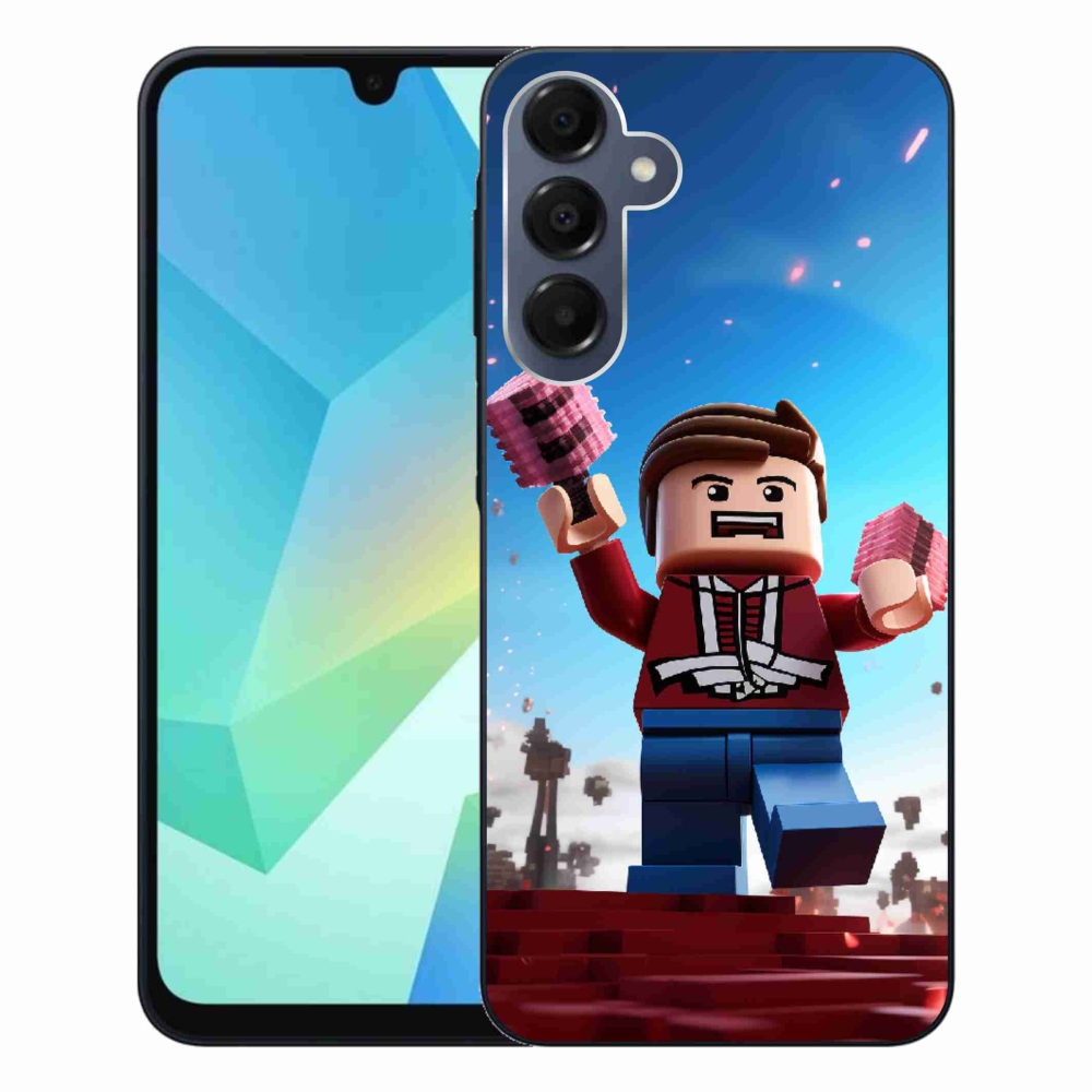 Gelový kryt mmCase na Samsung Galaxy A16 4G/5G - roblox 2