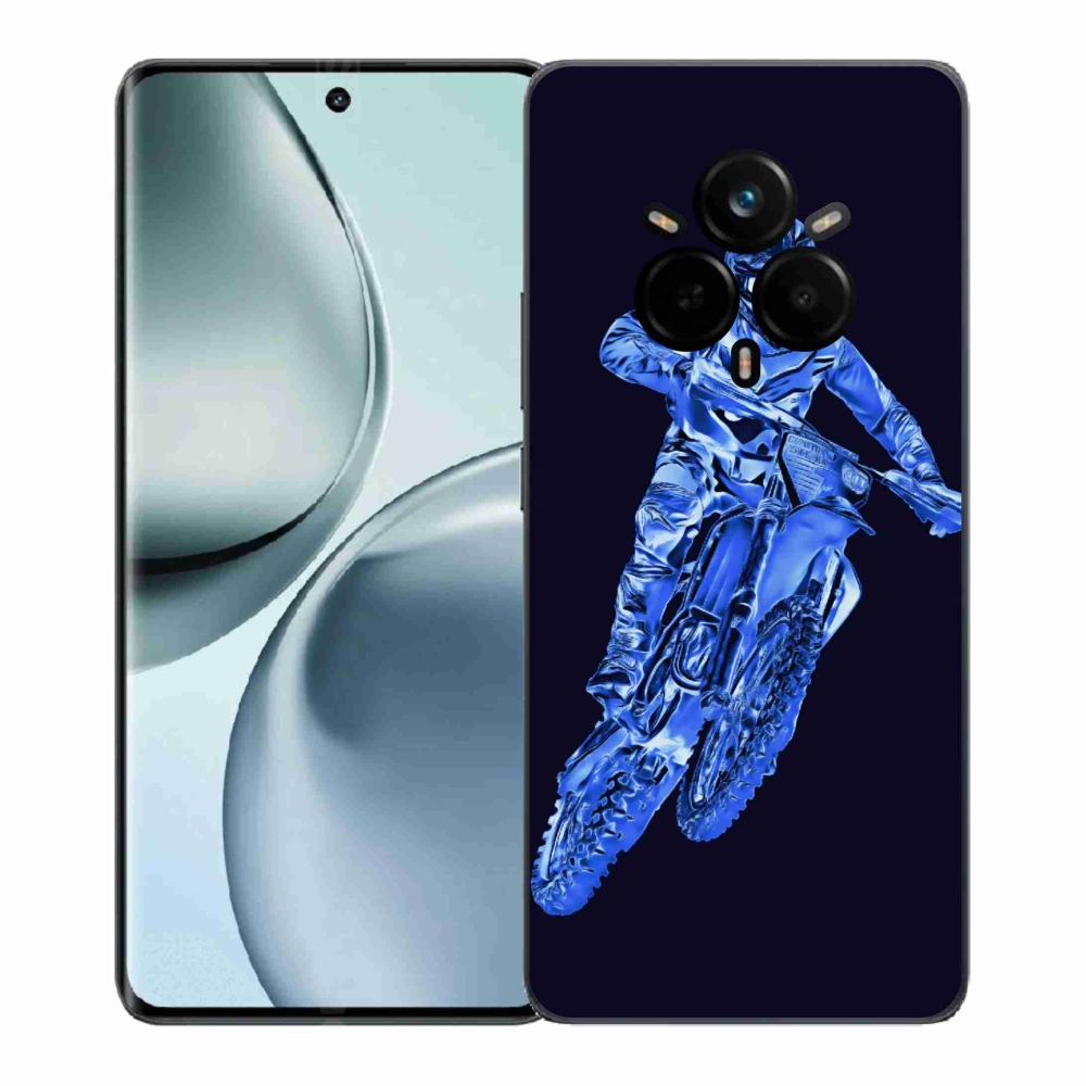 Gelový kryt mmCase na Realme 14 Pro+ 5G - motocross 1