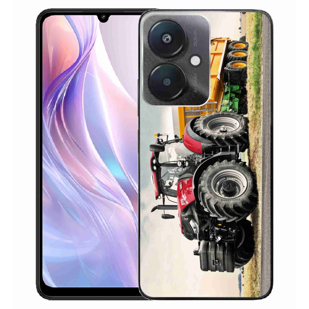 Gelový kryt mmCase na Xiaomi Redmi 13C 5G - traktor 3