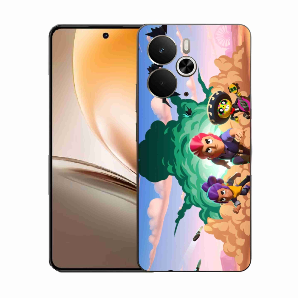 Gelový kryt mmCase na Realme 14 5G - brawl stars
