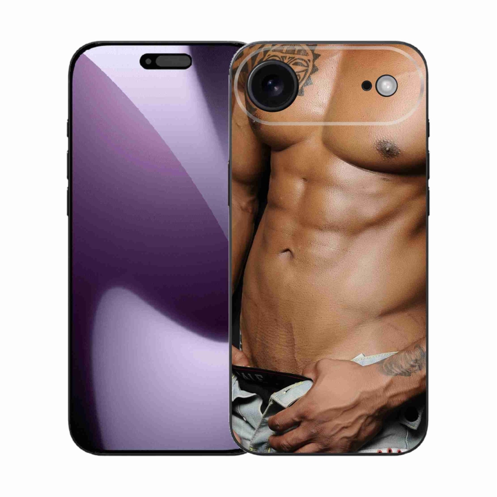 Gelový kryt mmCase na iPhone 17 Air - sexy muž