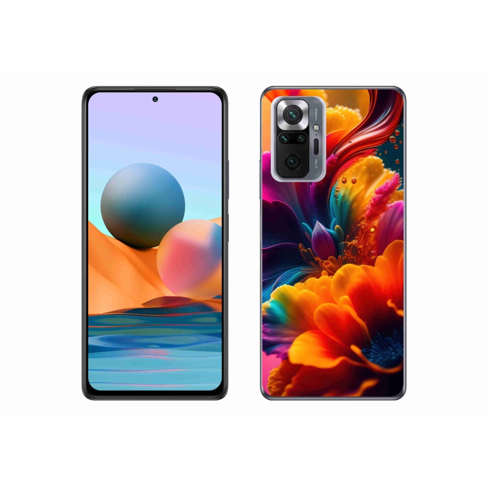 Gelový kryt mmCase na Xiaomi Redmi Note 10 Pro - abstraktní motiv 2