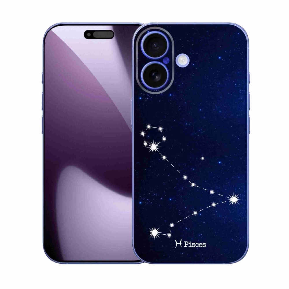 Gelový kryt mmCase na iPhone 17 - souhvězdí Ryby