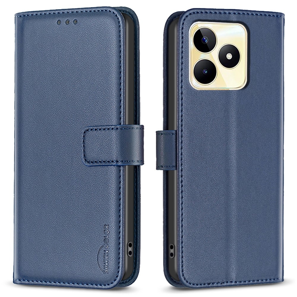 BNF knížkové pouzdro na Realme C51/C53 - modré