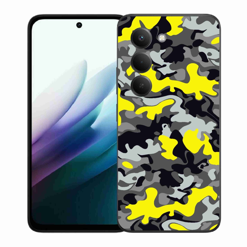 Gelový kryt mmCase na Xiaomi Redmi 15 4G/5G (171mm) - maskáčový vzor 6
