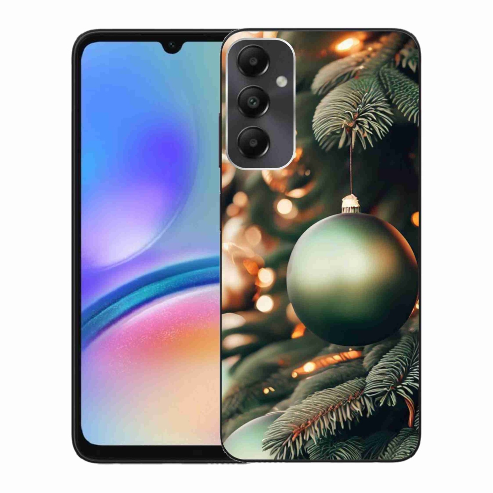 Gelový kryt mmCase na Samsung Galaxy A05s - vánoční ozdoby 1