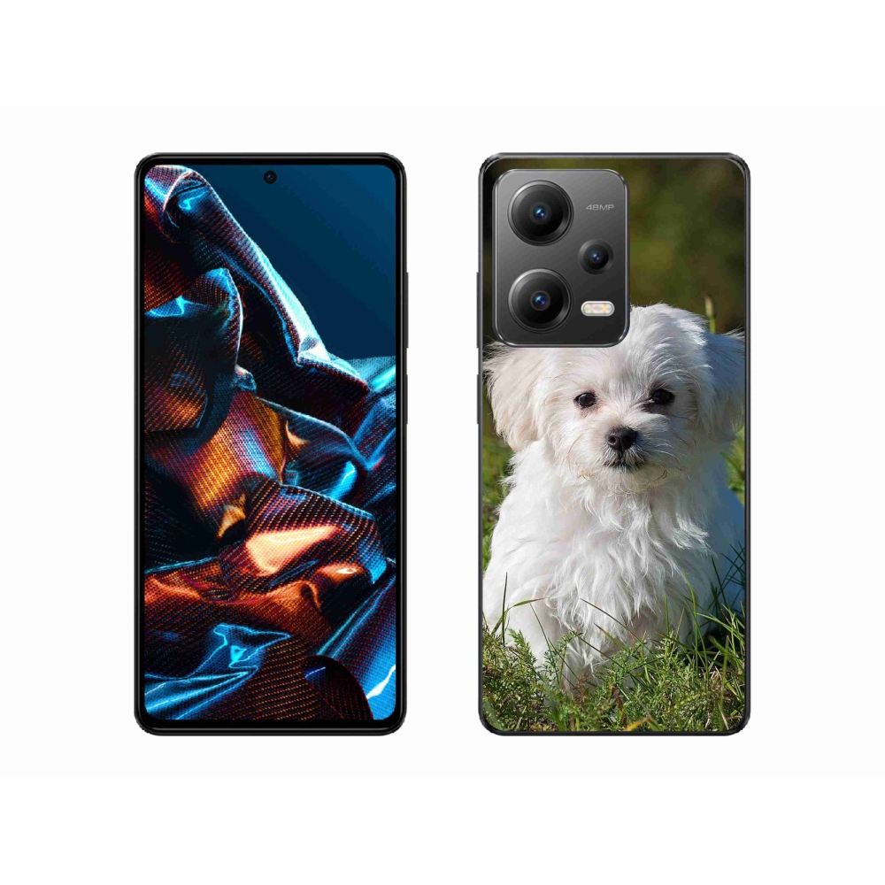 Gelový obal mmCase na mobil Xiaomi Redmi Note 12 Pro 5G - bišonek
