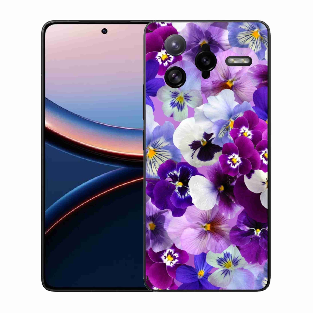 Gelový kryt mmCase na Xiaomi Poco F7 Ultra - květiny 9