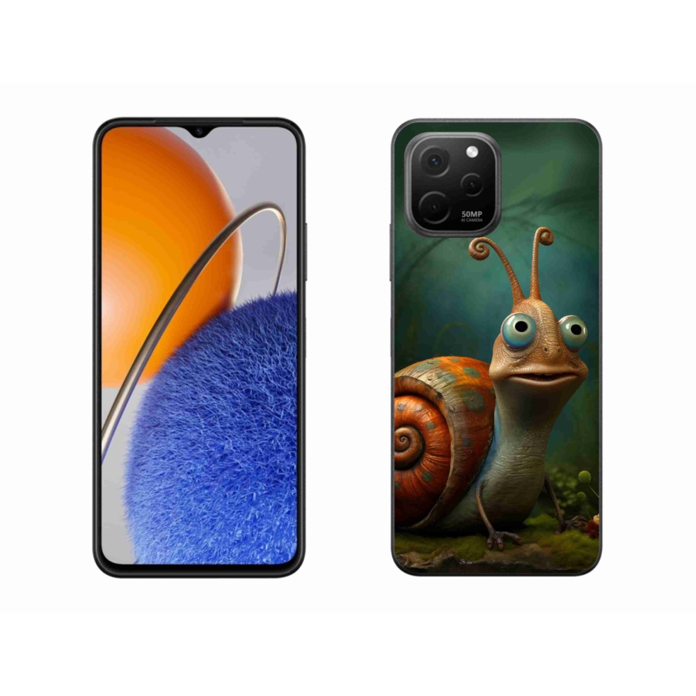 Gelový kryt mmCase na Huawei Nova Y61 - šnek