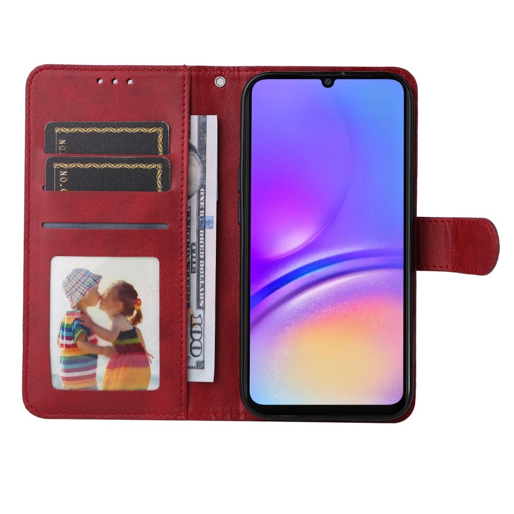 Feel knížkové pouzdro na Samsung Galaxy A06 4G - červené